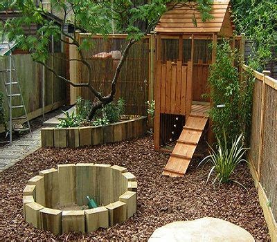 bark chipping child area garden google search play area backyard
