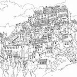 Coloring Cities Fantastic Book Colouring Pages Kashmir Adult Ladakh Intricate Most Ages Yet Kids Steve Mcdonald Drawing Theguardian Books Desde sketch template