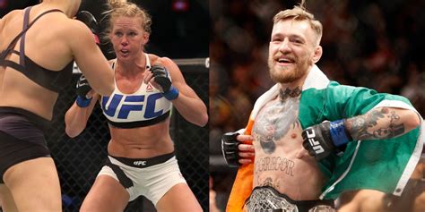 Holly Holm Conor Mcgregor To Fight At Ufc 197 Health