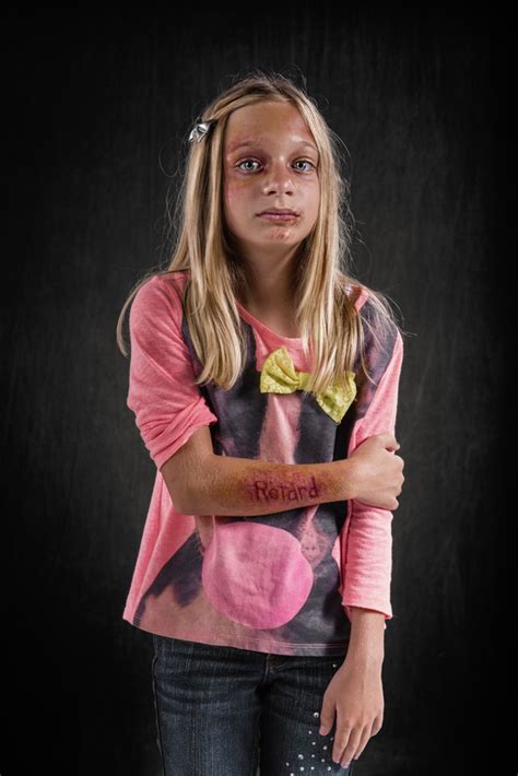 Powerful Images Show A World Where Verbal Abuse Leaves Physical Scars