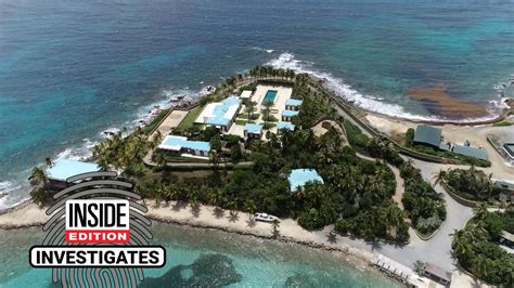 a look at jeffrey epstein s 70 acre private island in the caribbean inside edition