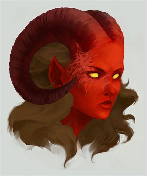Tiefling Dungeons And Dragons Characters Character Art Fantasy