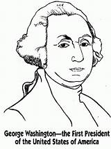 Washington George Coloring Pages President First Kids States United Drawing America Color Print Easy Clipart Drawings Getdrawings Library Coloringhome Develop sketch template