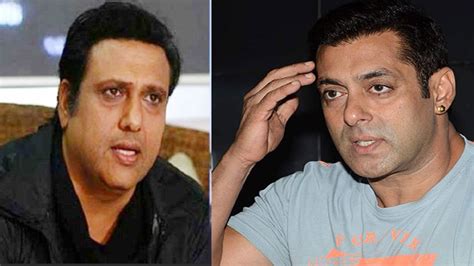 salman khan insulted by govinda with this shocking comment check out