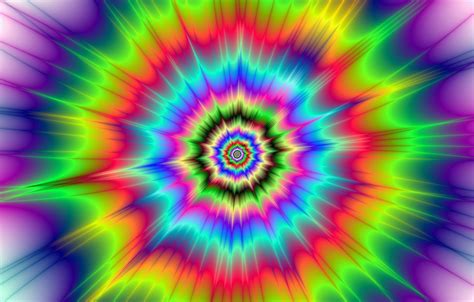 wallpaper bright colors hypnotic circular visual effect images  desktop section