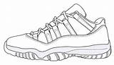 Shoe Jordans Schuhe sketch template