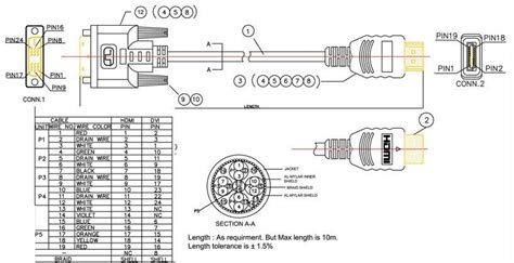 rca cable schematic