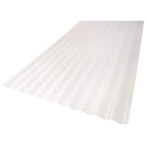 Suntuf 860 X 17mm X 4 2m Clear Standard Corrugated Polycarbonate Sheet