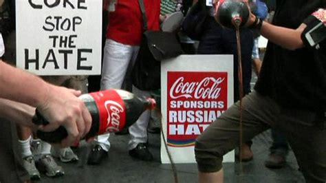 gay rights groups in new york target coca cola bbc news
