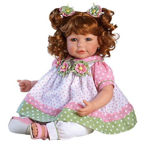 amazoncom adora baby doll   woof red hairblue eyes toys