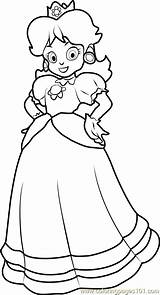Daisy Mario Coloring Princess Pages Kart Super Color Peach Printable Print Sheets Coloringpages101 Dais Getcolorings Getdrawings Drawing Unique sketch template