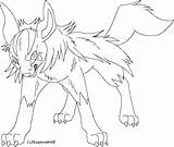 Mightyena Template Coloring Pages Kasarawolf Getdrawings Deviantart sketch template