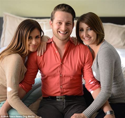 this guy lives with two girlfriends a super kingsize bed