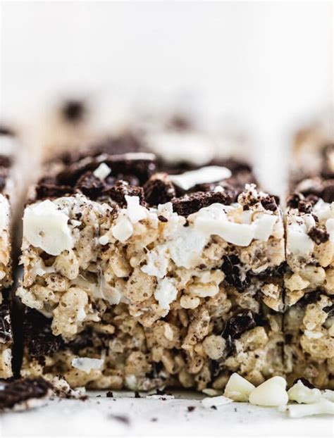 Oreo Rice Krispie Treats {thick And Gooey} Two Peas And Their Pod Oreo