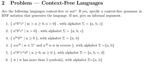 solved context  languages    languages cheggcom