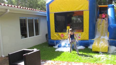 clean bounce house    youtube