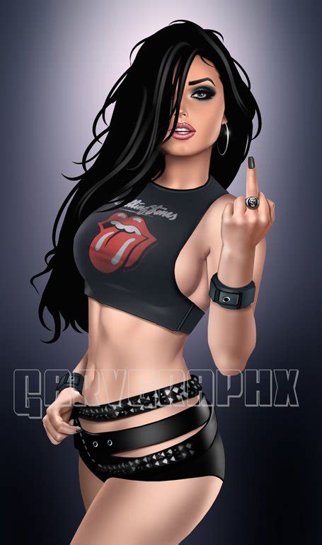 Keith Garvey On Twitter Rockstar Art Pinup Of The Day