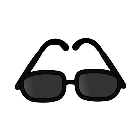 Onlinelabels Clip Art Dark Sunglasses