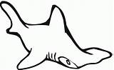 Shark Hammerhead Coloring Pages Drawing Cliparts Printable Clipart Side Color Super Popular Getdrawings Xcolorings Favorites Add sketch template