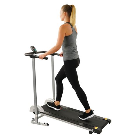 sunny health fitness sf tm manual walking treadmill walmart canada