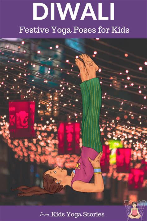 diwali  kids yoga poses  celebrate  festival  lights