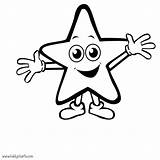 Star Shooting Getdrawings Drawing Stars Coloring Pages Printable sketch template