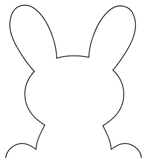 easter bunny face template printable pin  bedroo josephine jun
