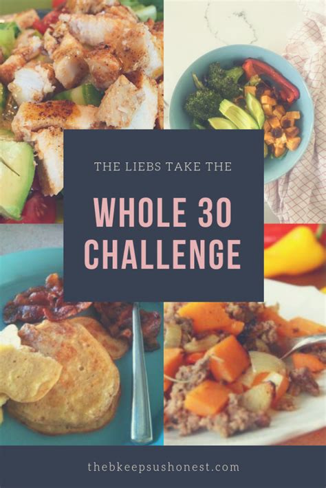 Whole 30 Meal Plan Week 1 The B Keeps Us Honest