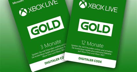 xbox  gold angebote drei monate kaufen drei gratis dazu gameswirtschaftde
