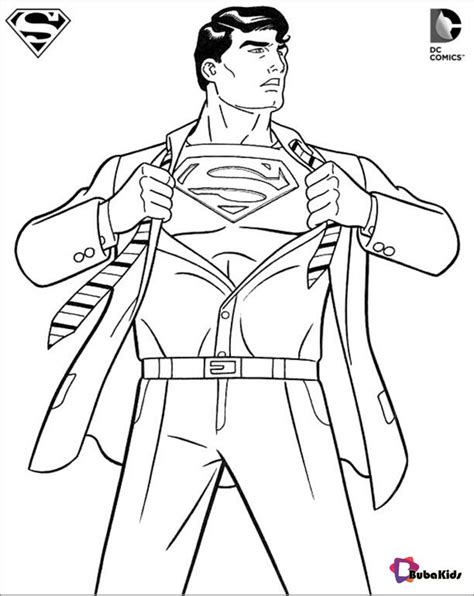 superman printable coloring page bubakids coloring page superman