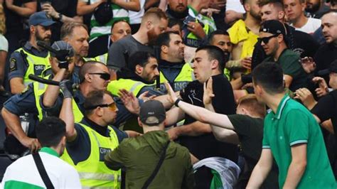 Celtic To Investigate After Fans And Swedish Police Clash In