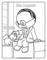 Handy Coloring Manny Pages Disney Sheets Lopart Mr Fluffy Getcolorings Kids Getdrawings Print Color sketch template