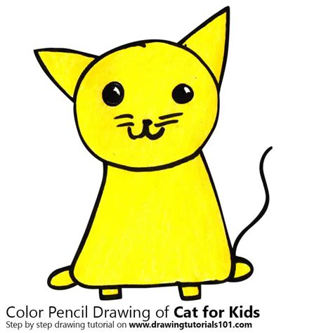 draw  cat  kids animals  kids step  step