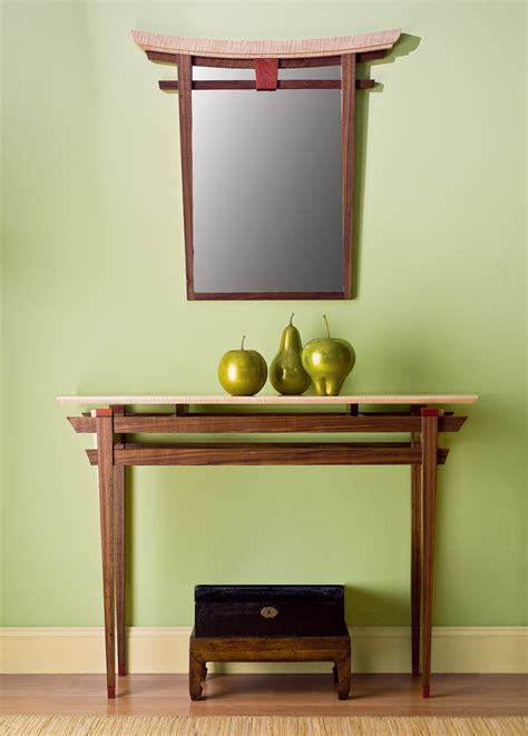 torii mirror  table  bayley wharton wood furniture