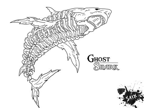 ghost shark  sykes   deviantart