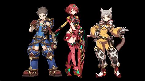 xenoblade chronicles 2 production notes 3 character