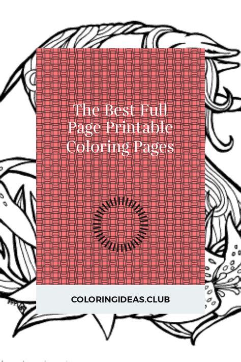 full page printable coloring pages   coloring pages