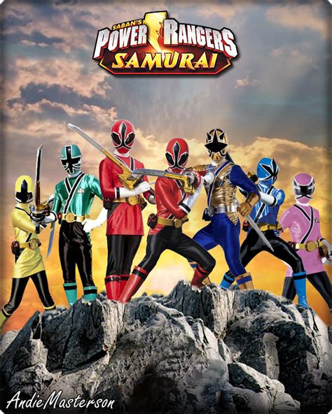 power rangers samurai  andiemasterson  deviantart