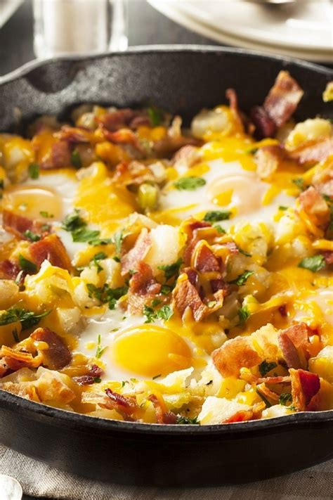 fashionable breakfast ideas  eggs  bacon