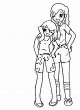 Coloring Pages Friends Two Friend Girls Taking Drawing Forever Whenever Print Perspective Point Printable Color Getcolorings Building Getdrawings Template sketch template