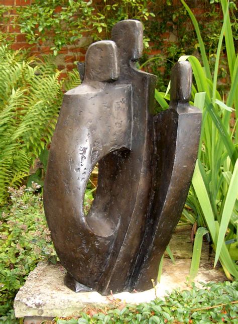 garden sculpture adds  touch  sophistication   garden