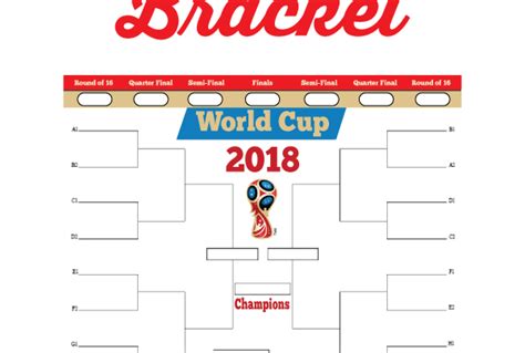 world cup printable bracket mandys party printables party