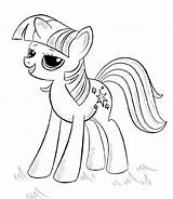 Coloring Pages Alicorn Pony Little Supercoloring Via sketch template