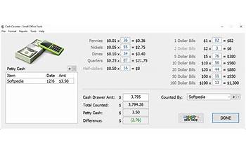 Small Office Tools - Cash Counter screenshot #1