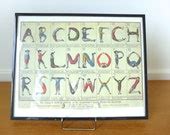 items similar  abc print  comical hotch potch alphabet turned