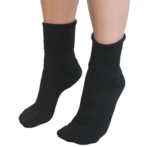 Prime Life Fibers Buster Brown Ankle Black Socks Set Of Six No