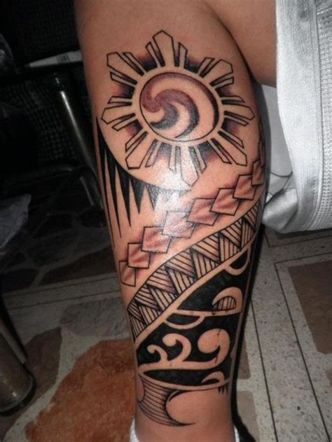awesome filipino tribal tattoo  tribal