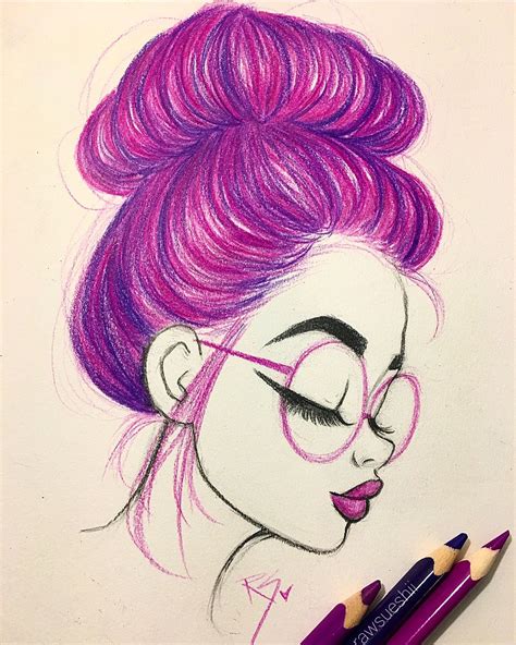 Learn How To Draw Hair In A Bun With Christina Lorre