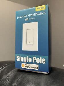 meross mss smart wifi wall switch single pole works  alexa google apple ebay