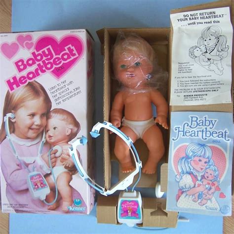 baby heartbeat doll   original box  picture